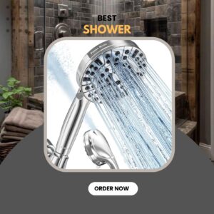 How to Boost Your Bath with a 10-Mode Shower Head with Pressure Control