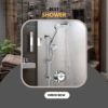Best shower head leak fix: 7.5" dual rain & handheld combo